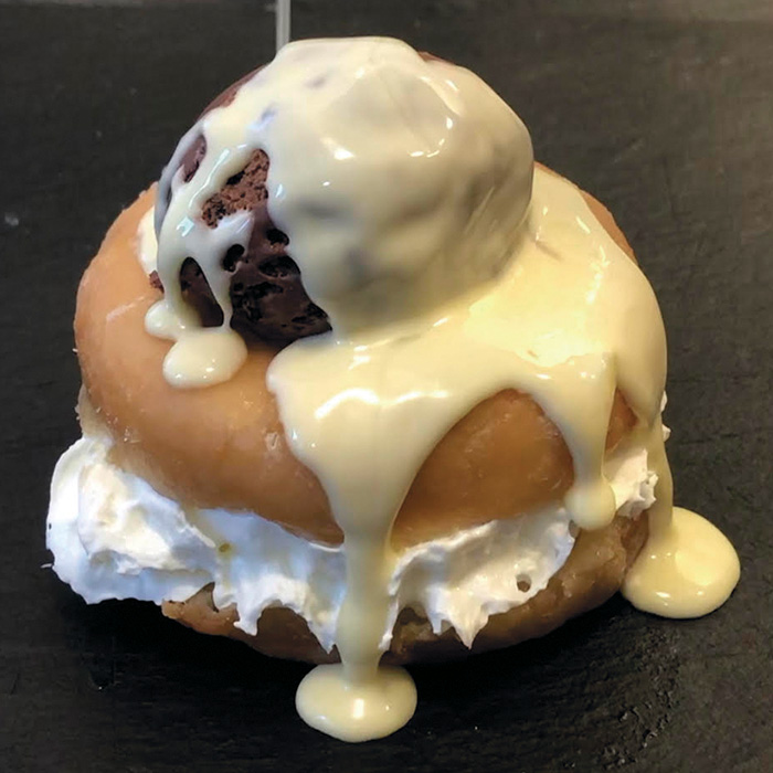 Ice Donut Cream Bombon Blanco Telerosca